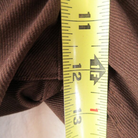 Levi's VTG Deadstock Saddleman Boot Cut Regular Fit Jeans Size 36 Brown - Picture 14 of 16